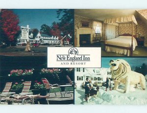 Unused 1980's NEW ENGLAND INN North Conway New Hampshire NH L1234