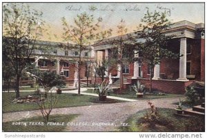 North Texas Female College Sherman Texas