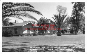 AZ, Litchfield Park, Arizona, RPPC, Goodyears Winter Resort Hotel,Frashers Photo