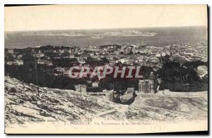 Old Postcard Marseille Palais Longchamp