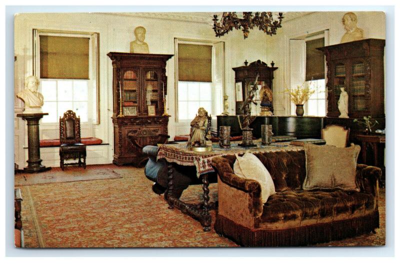 Postcard Library, Longfellow House, Cambridge, MA C28