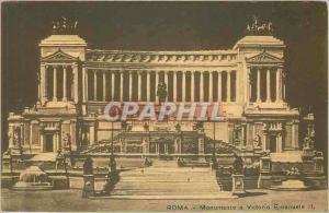  Vintage Postcard Roma - Monumento has Vittorio Emanuele