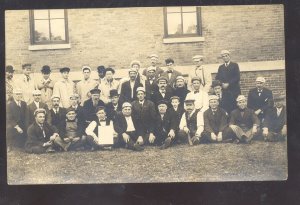 RPPC CINCINNATI OHIO ROCK WALL PLASTER COMPANY VINTAGE REAL PHOTO POSTCARD