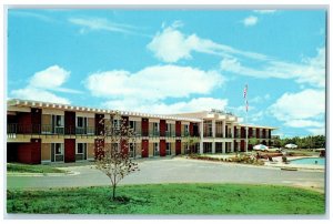 c1960 Triangle Motel Raleigh Durham Airport North Carolina NC Vintage Postcard