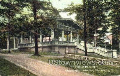 Hall of Philosophy in Chautauqua, New York