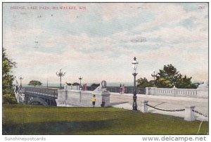 Bridge Lake Park Milwaukee Wisconsin 1910