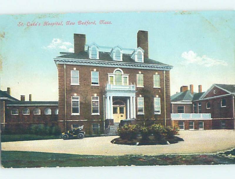 Divided-Back HOSPITAL SCENE New Bedford Massachusetts MA W3289