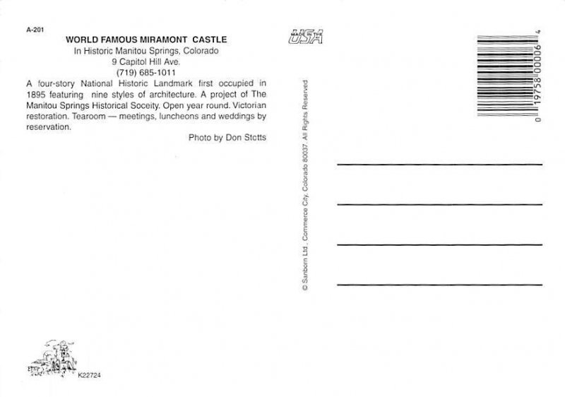 Miramont Castle, Colorado  