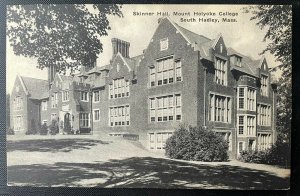 Vintage Postcard 1921 Skinner Hall Mount Holyoke College South Hadley Mass