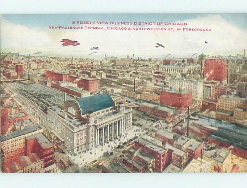 Unused Divided-Back POSTCARD FROM Chicago Illinois IL HM5560