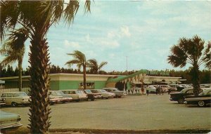 Postcard Florida Orlando 1960s Gatorland Zoo Alligator Farm Crocker 23-10267