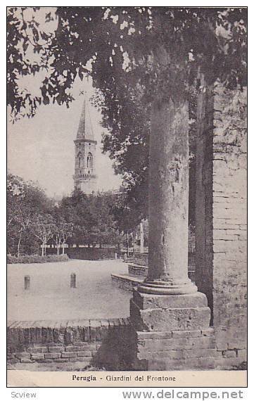 Giardini Del Frontone, Perugia (Umbria), Italy, 1900-1910s