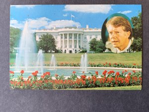 South Front White House Washington DC Chrome Postcard H2204082423