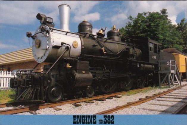 Locomotive No 382 Casey Jones Village Jackson Tennessee | Topics -  Transportation - Railway - Trains