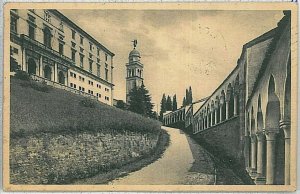 CARTOLINA d'Epoca UDINE citta'  -  CASTELLO   1935