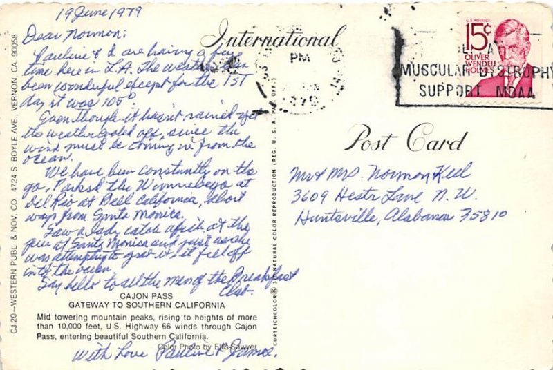 Cajon Pass, Southern California 