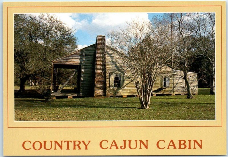 Postcard - Country Cajun Cabin - Breaux Bridge, Louisiana 