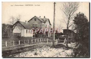 Sentheim Postcard Old Train Station