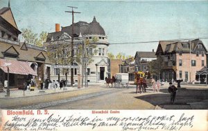 Bloomfield New Jersey Bloomfield Centre Street Scene Vintage Postcard AA15729