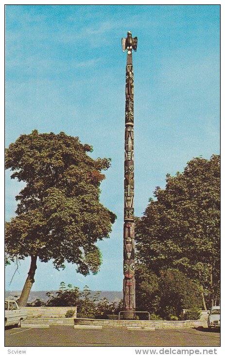 TACOMA, Washington, 1940-1960's; Totem Pole