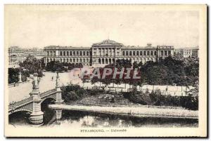 Postcard Old Strasbourg University