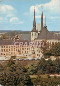 Postcard Modern Luxembourg upper part of the Cathedral