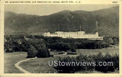 Mt. Washington Hotel Mount Washington NH 1938