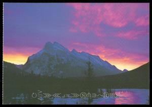 MT. Rundle at Sunrise