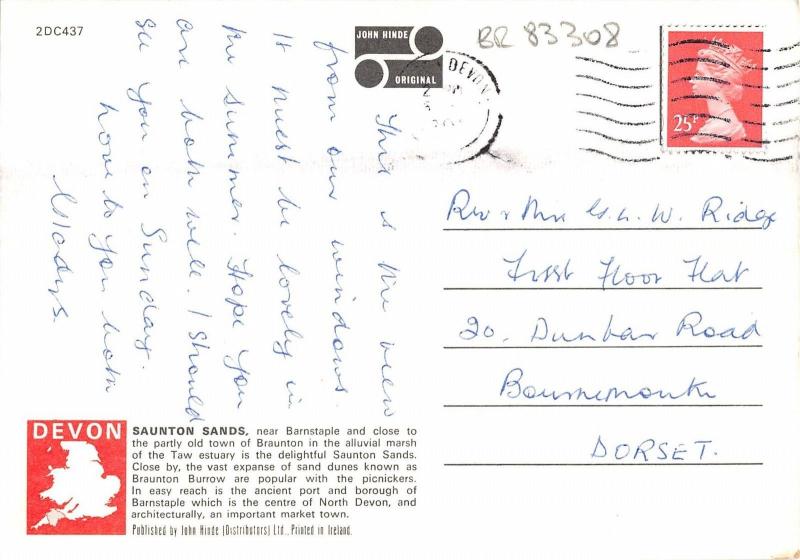 BR83308 saunton sands and braunton burrows north devon   uk