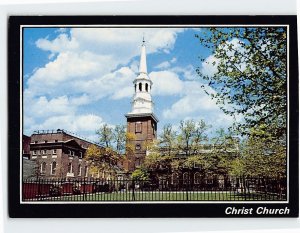 Postcard Christ Church Philadelphia Pennsylvania USA