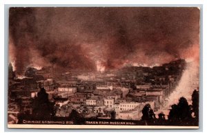 Scarce Set 12 1906 San Francisco California Earthquake Fire Rotograph Postcards