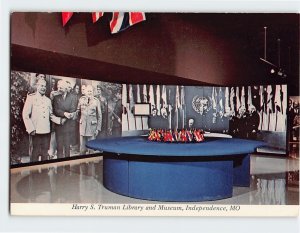 Postcard Table in Harry S. Truman Library & Museum Independence Missouri USA