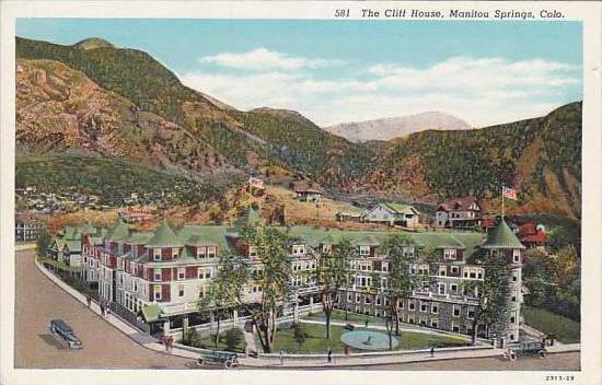 Colorado Manitou Springs The Cliff House