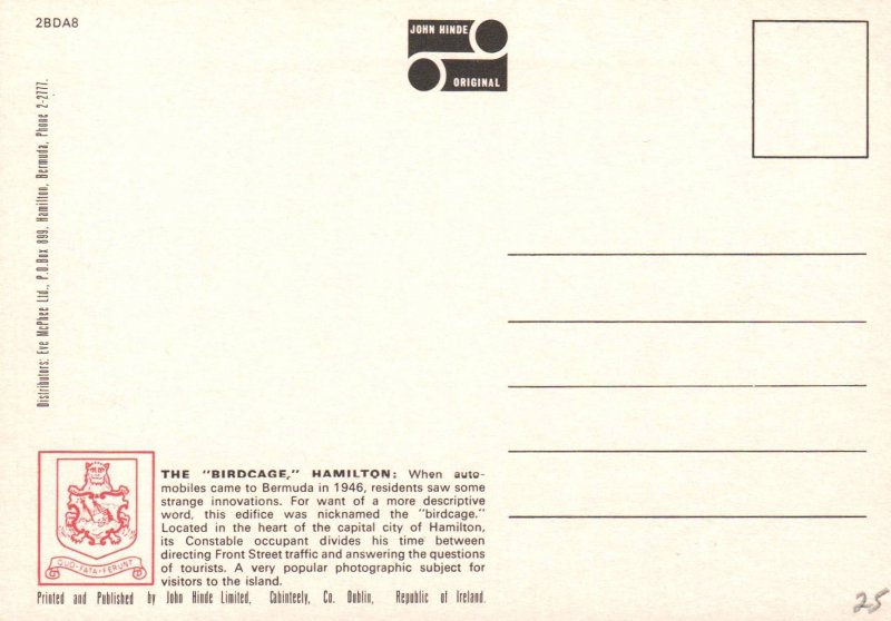 Booby in the Bird Cage,Hanilton,Bermuda