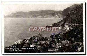 Old Postcard Cap d & # 39Ail General view La Pointe St Lawrence and Cape Roux