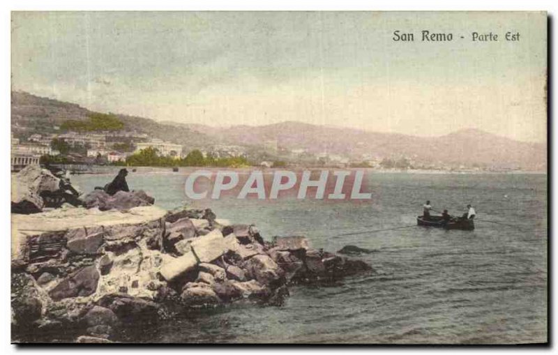 Postcard Old San Remo Porte