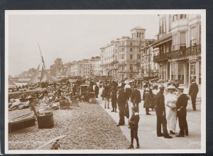 Sussex Postcard - The Promenade, Hastings, c.1907 (Repro) RR7146