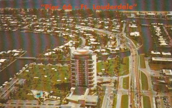 Florida Fort Lauderdale Aerial View Pier 66