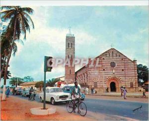  Moderne Postkarten-Dahomey-Kathedrale von Cotonou