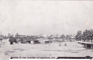 ARNPRIOR , Ontario , Canada , 1907 ; Winter in the suburbs