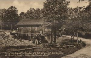 Westbrook CT Old Mill c1910 Postcard