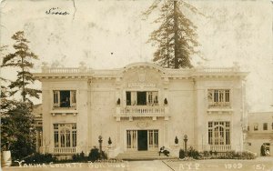 c1909 RPPC Postcard Yakima County Building AYP Alaska Yukon Pacific Expo Seattle