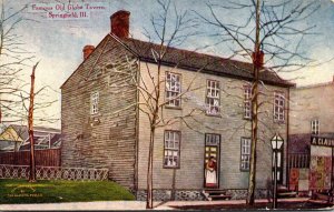 Illinois Springfield Famous Old Globe Tavern 1909