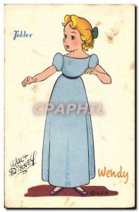 Old Postcard Fantasy Illustrator Walt Disney Tobler Wendy