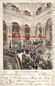 France, Paris, Inauguration de I'Opera, Interior View, 1920 PM, No 2024 