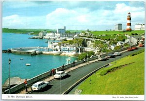 Postcard - The Plymouth Hoe & Sound - Plymouth, England