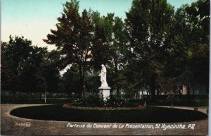 Canada Parterre du Convent de la Présentation St Hyacinthe Vintage Postcard C094