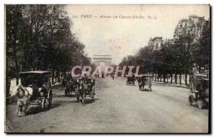 Paris - 8 - Champs Elysees - Old Postcard -