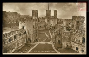 Caernarvon Castle from Eagle Tower, United Kingdom