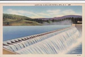 Overflow Gilboa Dam Catskill Mountains New York